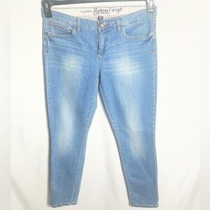 Tommy Hilfiger Modern Skinny Crop Jeans Womens Size 6R Blue Stretch Denim